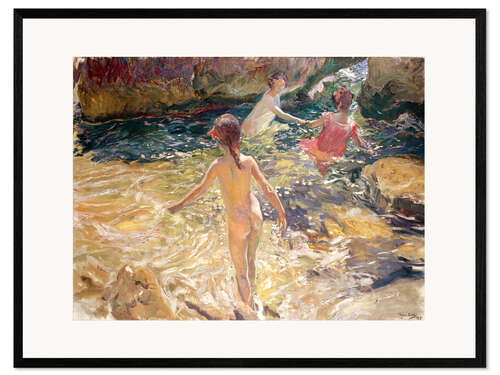 Innrammet kunsttrykk The Bath, Jávea