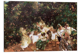 Magnettafel Unter Orangenbäumen