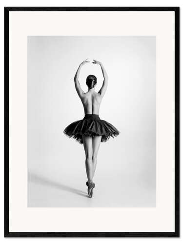 Impresión de arte enmarcada Equilibrio de la danza