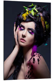 Magnettafel Violette Träume