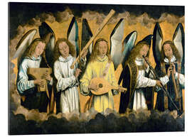 Gallery print Five musical angels