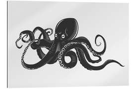 Galleriataulu Black octopus