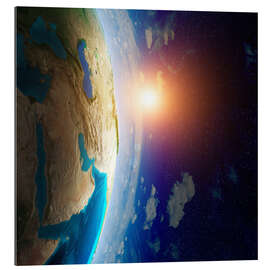 Gallery print Earth seen from space