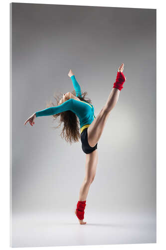 Acrylic print Modern dance