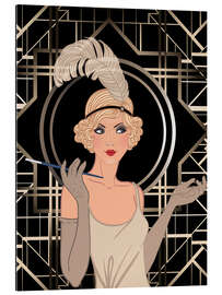 Galleritryck Smart Flapper Girl