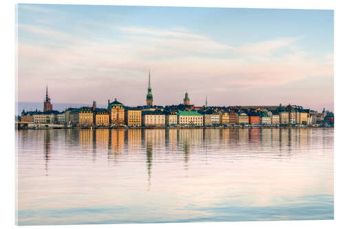 Acrylic print Stockholm, Sweden, The Old Town (Gamla Stan)