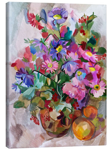 Canvas print Floral still life