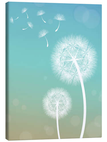 Canvas-taulu Delicate Dandelion