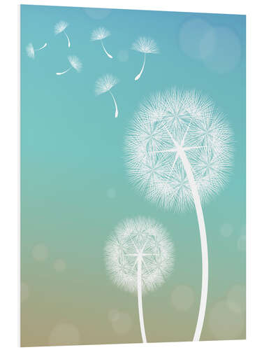 PVC-taulu Delicate Dandelion