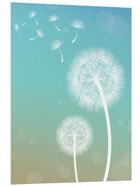 Stampa su PVC Delicate Dandelion