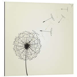 Magnettafel Wehende Pusteblume