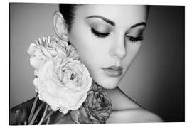 Magnettafel Der Duft der Rosen