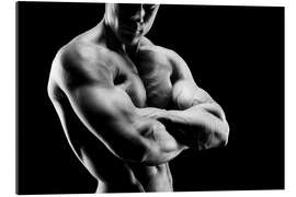 Gallery print Bodybuilder with arms crossed