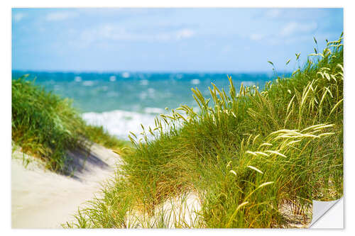 Naklejka na ścianę Sea Wind on the Baltic Sea