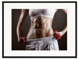 Gerahmter Kunstdruck Maximale Fitness