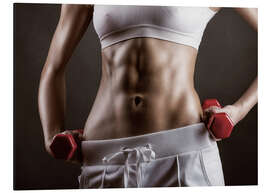 Magnettafel Maximale Fitness