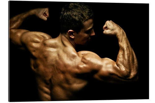 Gallery print Bodybuilder posing