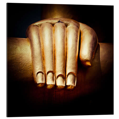 Gallery print the golden hand