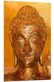 Foam board print Golden Buddha