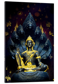 Acrylglasbild  Bodhisattva, der Gott des südlichen Thailand