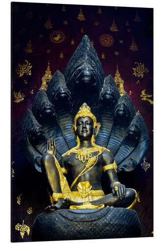 Cuadro de aluminio Bodhisattva, the God of southern Thailand