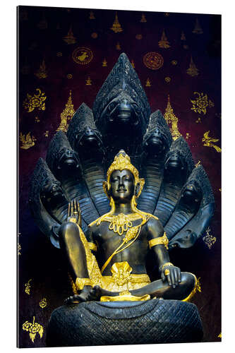 Tableau en plexi-alu Bodhisattva, the God of southern Thailand