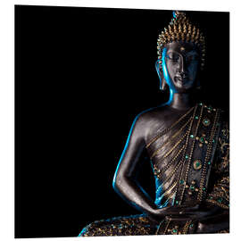 Foam board print Buddha's Gold