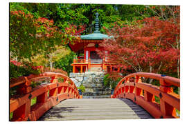 Magnettafel Tempel in Kyoto