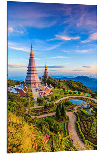 Stampa su alluminio Pagoda, Doi Inthanon national park