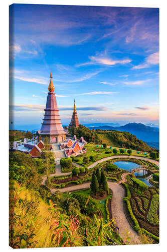 Lærredsbillede Pagoda, Doi Inthanon national park