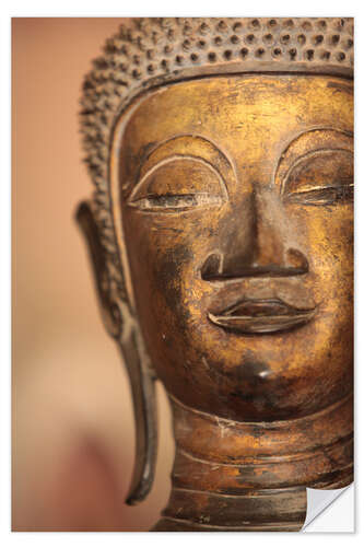 Naklejka na ścianę Buddha Face