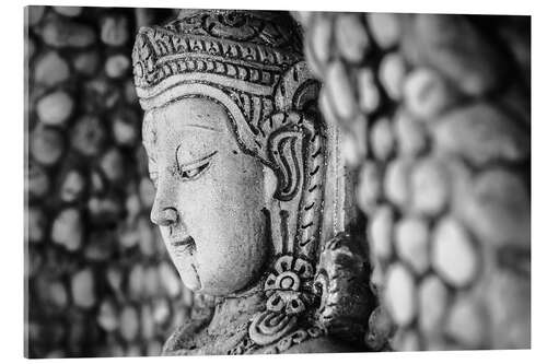 Acrylic print Ancient Buddha in Ubonratchatani, Thailand