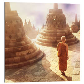 Gallery print Borobudur Temple on Java