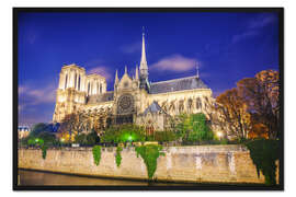 Gerahmter Kunstdruck Notre-Dame de Paris