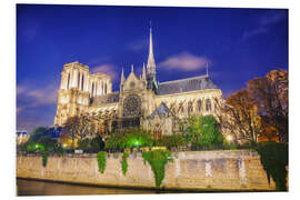 Foam board print Notre Dame, Paris