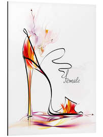 Magnettafel High Heels