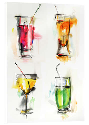 Gallery print Colorful drinks