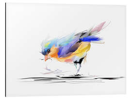 Magnettafel Vögelchen in Aquarell