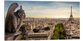 Gallery Print Blick über Paris von der Kathedrale Notre-Dame