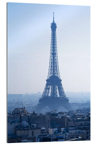 Gallery Print Eiffelturm am blauen Frühlingsmorgen