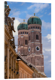 Acrylglasbild  Frauenkirche in München