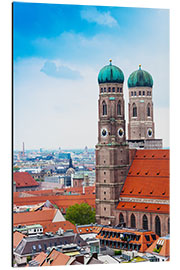 Cuadro de aluminio Towers of Frauenkirche in Munich