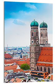 Gallery print Towers of Frauenkirche in Munich