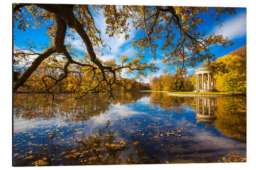 Tableau en aluminium Château de Nymphembourg