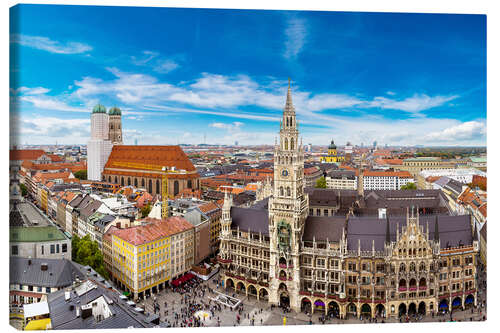 Canvas print Munich views