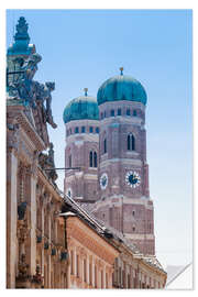 Wall sticker The Frauenkirche in Munich