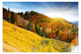 Wandsticker Herbst in Bayern