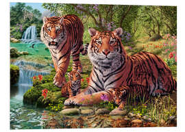 Tableau en PVC Tiger Clan