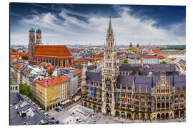 Magnettafel München von seiner schönsten Seite