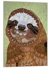 Gallery print Happy Sloth